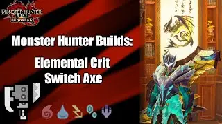 MHRise Sunbreak Build-A-Set Workshop | Elemental Switch Axe