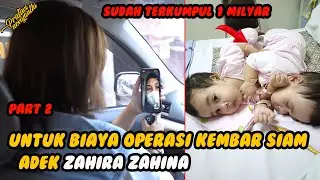 AKHIRNYA DEDEK KEMBAR SIAM ZAIRA ZAHINA BISA MENJALANI OPERASI PEMISAHAN JANTUNG DAN HATI !!