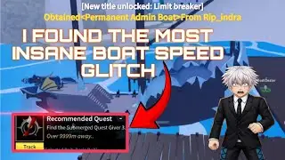 I FOUND THE MOST INSANE BOAT GLITCH GIVES YOU 9999+ SPEED IN BLOX FRUIT☠️