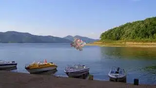 美丽富饶的松花湖-刘春梅