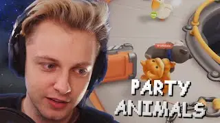 СТИНТ ИГРАЕТ В PARTY ANIMALS С 89 СКВАДОМ // Братишкин, Дрейк, Лоскич