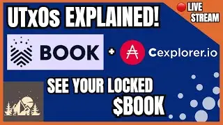 UTxOs Explained | View your locked $BOOK on-chain  | Cardano Q&A Live Stream!