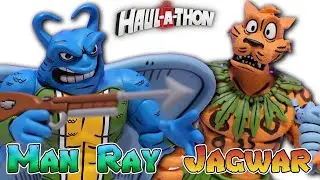 NECA TMNT Man Ray and Jagwar Action Figure Review!