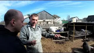 В гостях у подписчика//Гранулируем комбикорм для индюшат