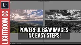 Lightroom Tutorial: Create Dramatic Black and White Photos with 6 Sliders