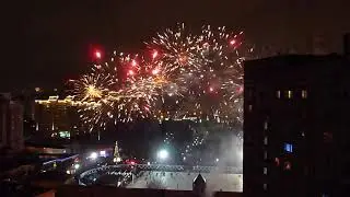 01.01.2020 Новогодний салют в Таганском парке