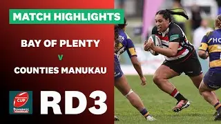 RD 3 HIGHLIGHTS - Bay of Plenty v Counties Manukau (Farah Palmer Cup 2024)