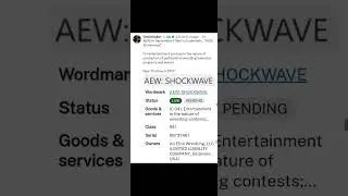 AEW Trade Mark Shockwave