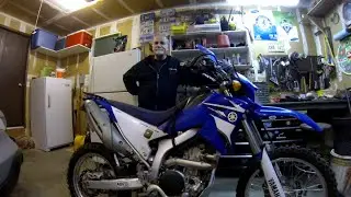 Yamaha WR250R modifications