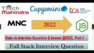 Capgemini Node js Interview Question Answer@2022 | Full Stack | Mean stack interview question Part-2