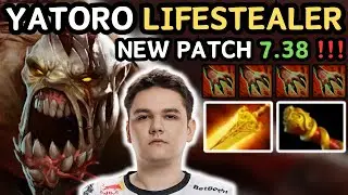 🔥 NEW PATCH 7.38 - Yatoro LIFESTEALER Gameplay 🔥 1019 XPM RADDAN - Dota 2