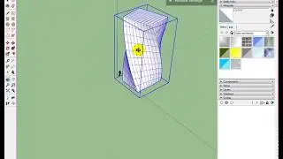 twist tower  in sketchup