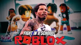 GERVONTA DAVIS IN ROBLOX FIGHT IN A SCHOOL