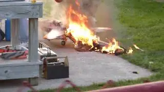 RC jet fire