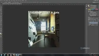 Photoshop'ta Resim Üzerinden Yazı Silmek