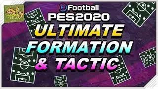 The ULTIMATE Formation & Tactic in PES 2020