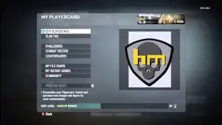 CoD Black Ops: How to copy someone's playercard or get any background glitch (w/ commentary)