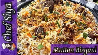 Very EASY Mutton Biryani - with SIMPLE Ingredients!! ASMR