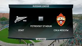 FIFA 16 [Матч: Зенит - ЦСКА]