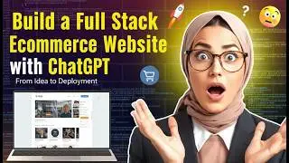 Build a Full Stack Ecommerce Website with ChatGPT & AI With Admin Panel Dashboard