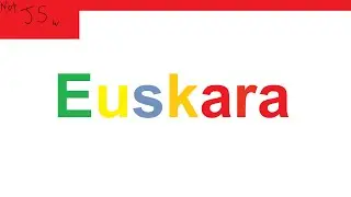 Basque Alphabet Song (REPOST) (also read description)