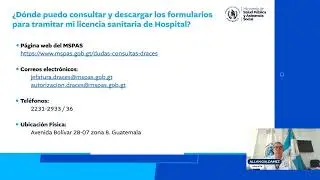pasos para obtener  licencia sanitaria para hospitales