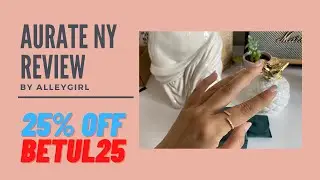 Aurate Jewelry Review / Box Opening / Discount Code 🔥🔥🔥
