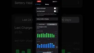 Apple iPhone 13 Battery Health After 10 Months💀#iphone