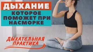 ДЫХАТЕЛЬНАЯ ПРАКТИКА ОТ НАСМОРКА /  КАК ИЗБАВИТСЯ ОТ НАСМОРКА / ЧТО ДЕЛАТЬ ЕСЛИ ЗАЛОЖИЛО НОС