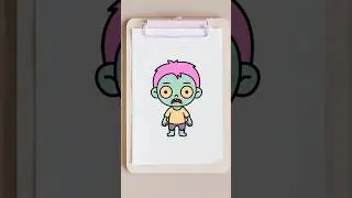 how to draw a zombie