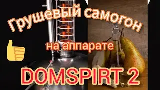 Грушевый самогон на аппарате Домспирт 2.