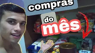 fazendo a compras do mês 😊🙏