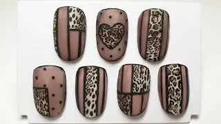 🐆Decorazione leopardo con princot effetto calza