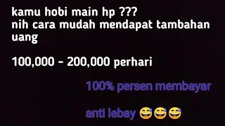 cara menambah penghasilan perhari