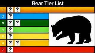 Bear Tier List! Which Bear Is The Best?...