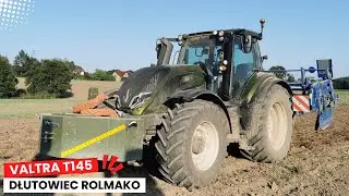 Valtra T145 + Pług Dłutowy Rolmako U624. Prowadzimy dalsze testy z większym ciągnikiem
