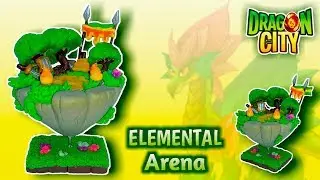 ELEMENTAL DIORAMA | DRAGON CITY | Polymer Clay Tutorial