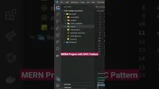 MERN project with MVC pattern | MERN fullstack app 