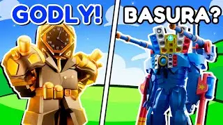 ¡AQUATITAN SPEAKERMAN vs REAL GODLY GOLDEN CLOCKMAN! (Toilet Tower Defense)