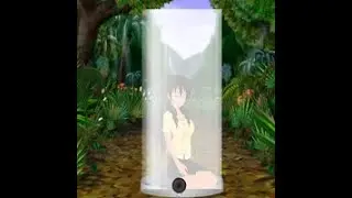 glass tube trapped girl escape video walkthrough