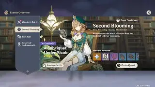 genshin impact  speed running lisa special outfit