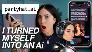 I Turned Myself into Ai Bot (partyhat.ai) ! (Make MONEY - Ai) Virtual Girlfriend, Caryn.Ai, Telegram