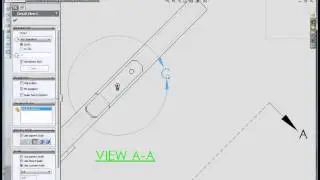 Part 4 - Creating a Part Drawing, Section and Detail Views, View Titles