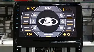 Lada Priora головное устройство Android и монтажный комплект