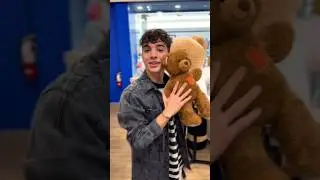 Who is Nick Bencivengo making this Build-A-Bear for?!  @NickBencivengo #buildabear #nickbencivengo