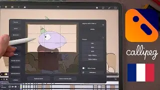 Comment redimensionner un plan dans Callipeg | Animation 2D sur iPad