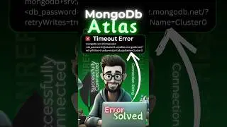 fix mongodb atlas connection error.