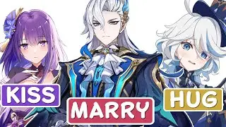 ⭐️KISS ⭐️MARRY ⭐️ HUG  - Genshin Impact