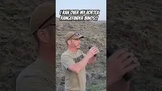 I ran over my Vortex Fury HD rangefinder binoculars!! They still worked! Kudos to Vortex!  