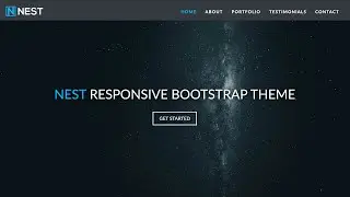 Build A Responsive HTML Website with HTML5, CSS3 & Bootstrap 4